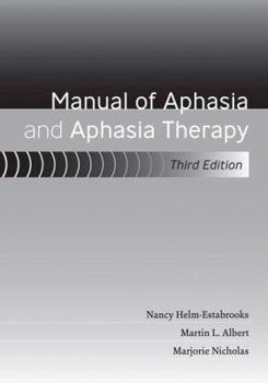 Paperback Manual of Aphasia and Aphasia Therapy [With DVD ROM] Book