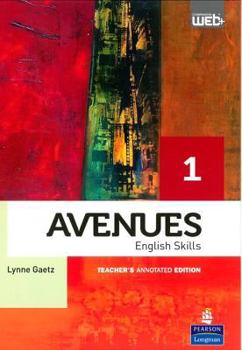 Paperback Avenues 1 Skills Annotated Teacher's Edition Book