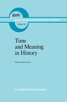 Paperback Time and Meaning in History Book