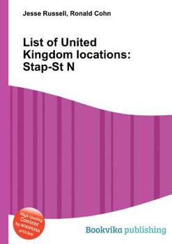 Paperback List of United Kingdom Locations: Stap-St N Book