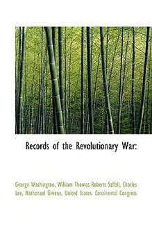 Paperback Records of the Revolutionary War Book