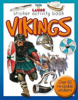 Paperback Vikings (Little and Large Sticker Activity Books) Book