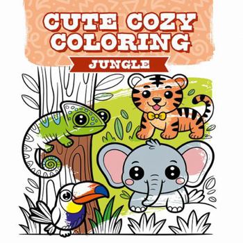 Paperback Cute Cozy Coloring: Jungle Book