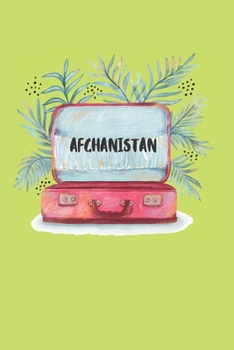 Paperback Afghanistan: Ruled Travel Diary Notebook or Journey Journal - Lined Trip Pocketbook for Men and Women with Lines Book