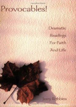 Paperback Provocables!: Dramatic Readings For Faith And Life Book
