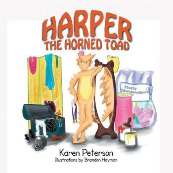 Paperback Harper the Horned Toad Book