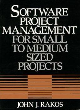 Paperback Software Project Management for Small to Medium Sized Projects Book