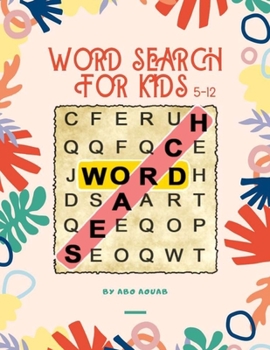 Paperback Word Search for Kids: Fun Puzzles for Kids Ages 5 and Up Book