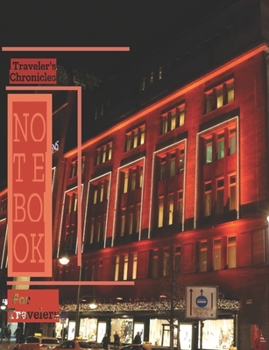 Paperback Traveler's Chronicles: Notebook For Travelers/Tourists/Vacationers/Adventurers-Lined/Ruled-With-Margin-Softback-Large-Sized(7.44inx9.69in)-11 Book