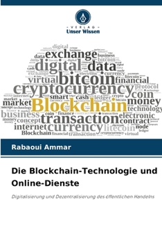 Paperback Die Blockchain-Technologie und Online-Dienste [German] Book