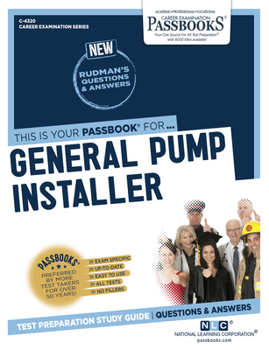 Paperback General Pump Installer (C-4320): Passbooks Study Guidevolume 4320 Book