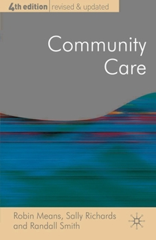 Paperback Community Care: Policy and Practice Book