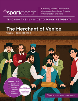Paperback Sparkteach: The Merchant of Venice: Volume 22 Book