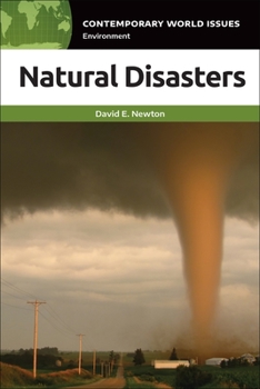 Hardcover Natural Disasters: A Reference Handbook Book
