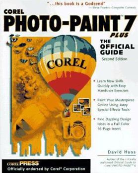 Paperback Corel Photo Paint 7: The Official Guide Book