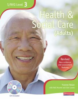 Paperback Nvq/Svq Level 3 Health and Social Care Candidate Book, Revised Edition Book