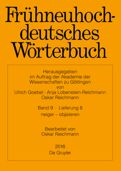 Frühneuhochdeutsches Wörterbuch: Lieferung 8 (9)