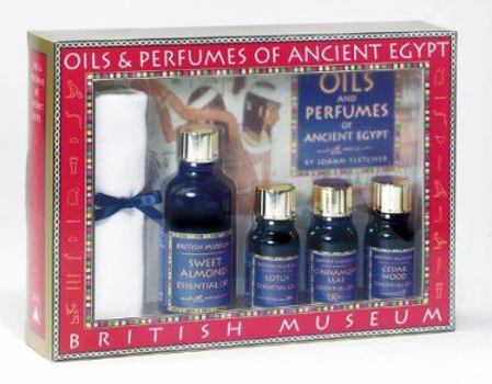 Paperback Oils and Perfumes of Ancient Egypt [With 8x8 Egyptian Cotton Towel and 3 Btls Essential Oils/1 Btl Sweet Almond Base Oil] Book