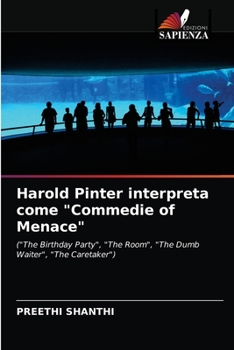 Paperback Harold Pinter interpreta come "Commedie of Menace" [Italian] Book