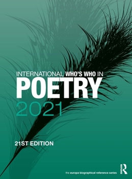 Hardcover International Who's Who in Poetry 2021 Book