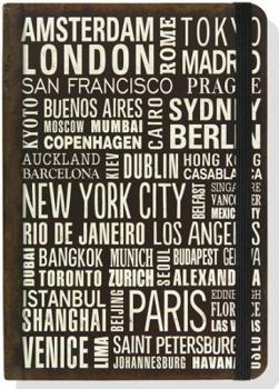 Hardcover One Hundred Cities Journal (Diary, Notebook) Book