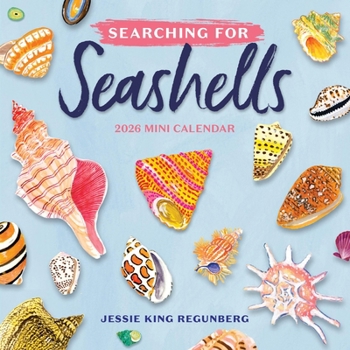 Mini-Disc Searching for Seashells Mini Wall Calendar 2026 Book
