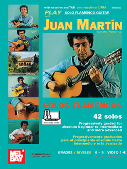 Spiral-bound Play Solo Flamenco Guitar with Juan Martin Vol. 1 Book