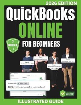 Paperback QuickBooks Online for Beginners 2026 Edition Book