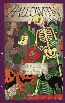 Paperback The Halloween Tarot Book