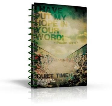 Spiral-bound Quiet Time: One-Year Daily Devotional for Students Book