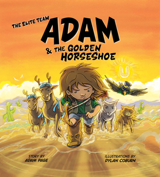 Hardcover Adam and the Golden Horseshoe Book