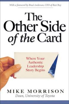 Hardcover The Other Side of the Card: Where Your Authentic Leadership Story Begins Book