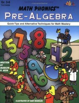 Paperback Math Phonics Pre-Algebra Book