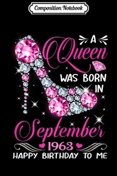 Paperback Composition Notebook: Womens Queen Was Born In September 1992 27th Birthday Gifts Journal/Notebook Blank Lined Ruled 6x9 100 Pages Book