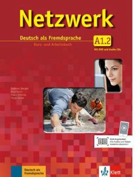 Paperback Netzwerk a1, libro del alumno y libro de ejercicios, parte 2 + cd + dvd [German] Book
