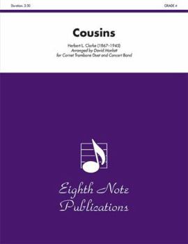 Paperback Cousins: Cornet and Trombone Duet and Concert Band, Conductor Score Book