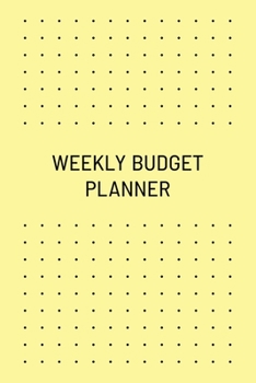 Paperback Weekly Budget Planner: Undated, Original Business Style, Organize Notes, Ideas, Follow Up, Project Management, 6" x 9" - 110 Pages - Durable Book
