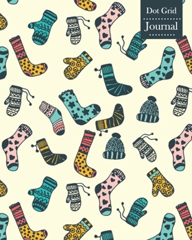 Dot Grid Journal: Notebook Planner with Winter Clothes Themed Cover Design