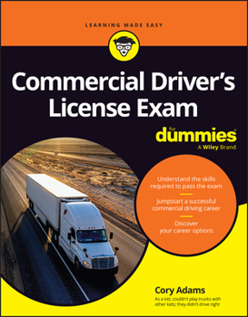 Paperback Commercial Driver's License Exam for Dummies Book