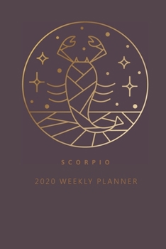 Scorpio 2020 Weekly Planner (Burgundy)