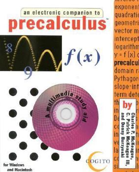 Paperback Precalculus: An Electronic Companion [With CDROM and Study AIDS/Reference/Test Prep] Book