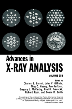Hardcover Advances in X-Ray Analysis: Volume 35b Book