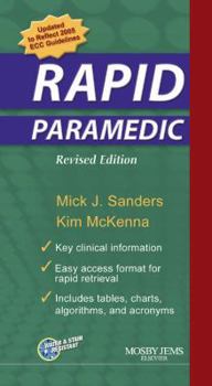 Spiral-bound Rapid Paramedic: Mosby Jems Book