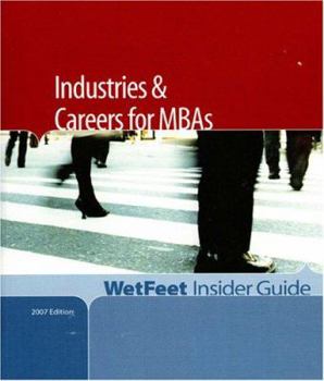 Paperback Industries and Careers for MBAs Book