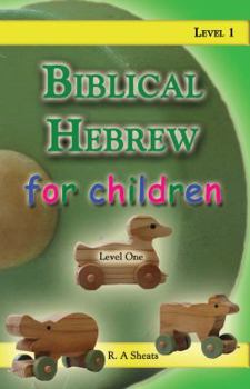 Staple Bound Biblical Hebrew for Children Level One Book