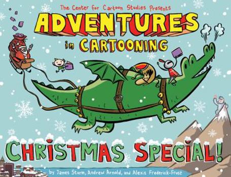 Paperback Adventures in Cartooning: Christmas Special! Book