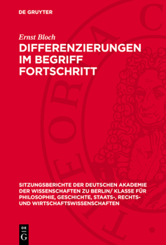 Hardcover Differenzierungen Im Begriff Fortschritt [German] Book