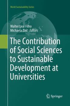 Paperback The Contribution of Social Sciences to Sustainable Development at Universities Book