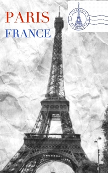 Paperback Eiffel Tower Paris black and white creative blank journal: Eiffel Tower Paris black and white creative blank journal Book
