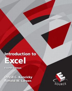 Paperback Introduction to Excel Book